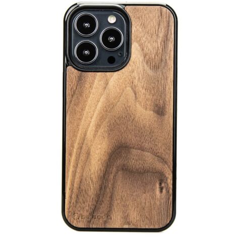 Custodia in legno per iPhone 13 Pro NOCE AMERICANO (1/4)