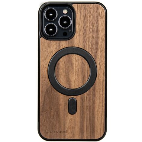 Custodia in legno Bewood per iPhone 13 Pro Max in noce americano MagSafe (1/5)