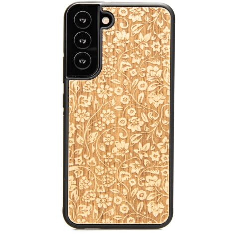 Custodia in legno per Samsung Galaxy S22 Plus FIORI SELVATICI ANIEGRE (1/3)