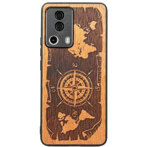 Bewood Xiaomi 13 Lite Custodia in legno WIND ROSE MERBAU (1/5)
