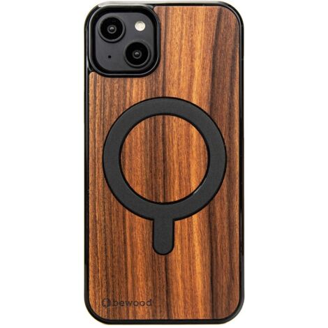 Custodia in legno Bewood per iPhone 15 Plus ROSEWOOD SANTOS con MagSafe (1/3)