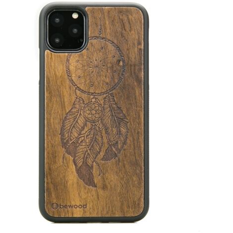 Custodia in legno per iPhone 11 PRO MAX DREAMCATCHER IMBUIA (1/3)
