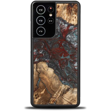 Custodia Bewood Unique per Samsung Galaxy S21 Ultra - Pianeti - Plutone (1/5)