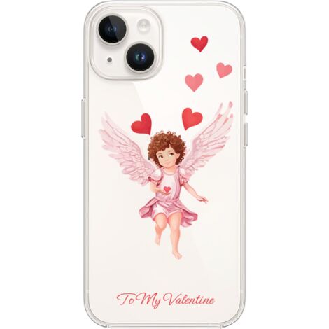 Custodia per iPhone 13 Mini, trasparente, flessibile in silicone, Cupido (1/5)