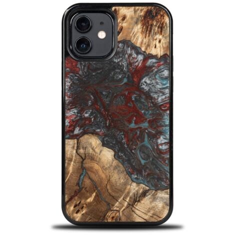 Custodia Bewood Unique per iPhone 12 / 12 Pro - Pianeti - Plutone (1/4)