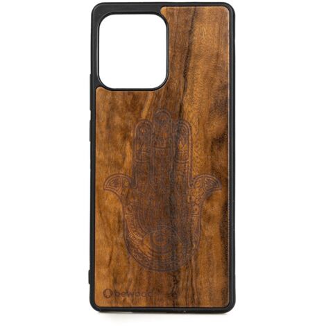 Custodia in legno Bewood per Motorola Edge 40 HAMSA IMBUIA (1/2)