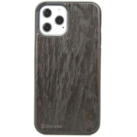 Custodia in legno di rovere affumicato per iPhone 12 Pro Max (1/3)