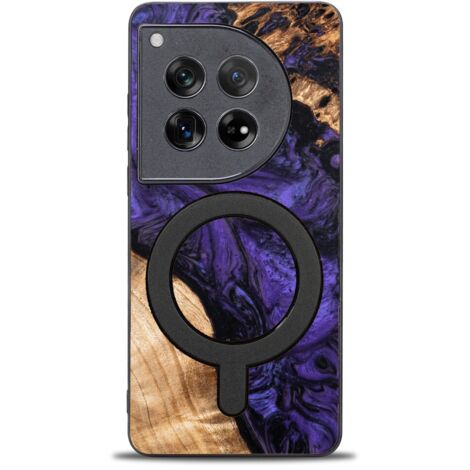 Custodia Bewood Unique per OnePlus 12 - Viola con MagSafe (1/3)