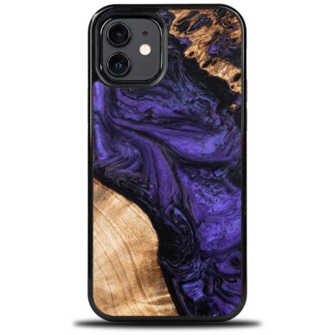 Custodia Bewood Unique per iPhone 12 / 12 Pro - Viola (1/4)