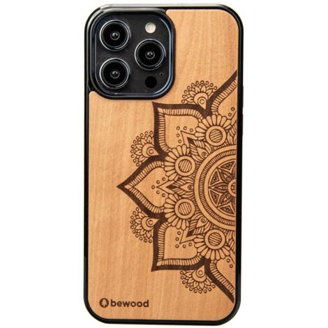Custodia in legno Bewood per iPhone 14 Pro Max MANDALA MELO (1/5)