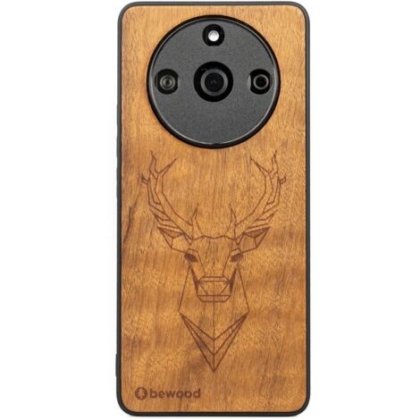 Bewood Realme 11 Pro 5G / 11 Pro Plus 5G Custodia in legno IMBUIA DEER (1/5)