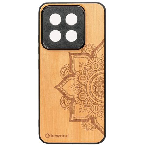 Custodia in legno Bewood per Xiaomi 14T MANDALA APPLE TREE (1/2)