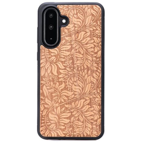 Custodia in legno Bewood per Samsung Galaxy A56 5G FOGLIE DI MELA (1/5)