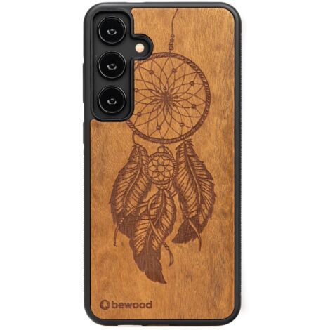 Custodia in legno Bewood per Samsung Galaxy S24 FE 5G DREAMCATCHER IMBUIA (1/4)