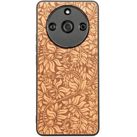 Custodia in legno Bewood Realme 11 Pro 5G / 11 Pro Plus 5G con foglie di mela (1/5)