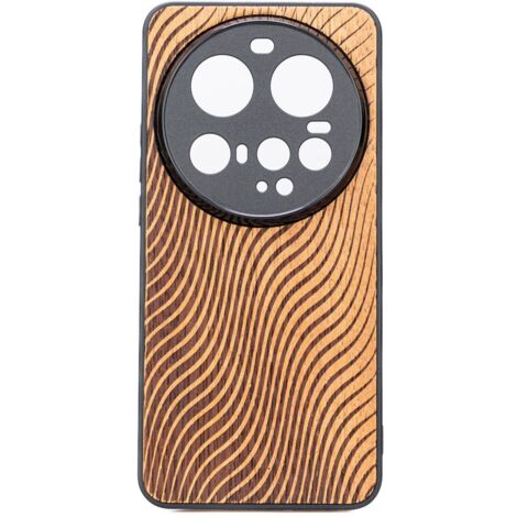 Custodia in legno Bewood per Xiaomi 15 Ultra MERBAU WAVES (1/2)