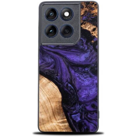 Custodia Bewood Unique per Motorola Edge 60 Pro 5G - Viola (1/2)