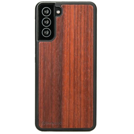 Custodia in legno per Samsung Galaxy S21 FE PADOUK (1/3)