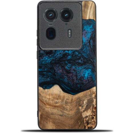 Custodia Bewood Unique per Motorola Edge 50 Ultra - Pianeti - Nettuno (1/2)