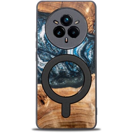 Custodia esclusiva Bewood per Realme 14 Pro Plus 5G - Pianeti - Terra con MagSafe (1/3)