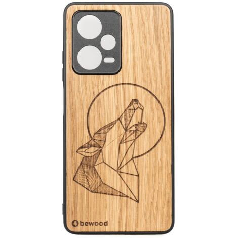 Bewood Redmi Note 12 5G Custodia in legno QUERCIA LUPO (1/2)