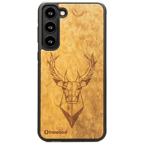 Custodia in legno Bewood per Samsung Galaxy S23 Plus IMBUIA DEER (1/4)