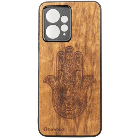 Custodia in legno Bewood Redmi Note 12 4G HAMSA IMBUIA (1/2)
