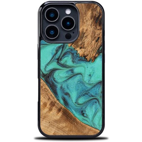 Custodia Bewood Unique per iPhone 16 Pro - Turchese (1/5)