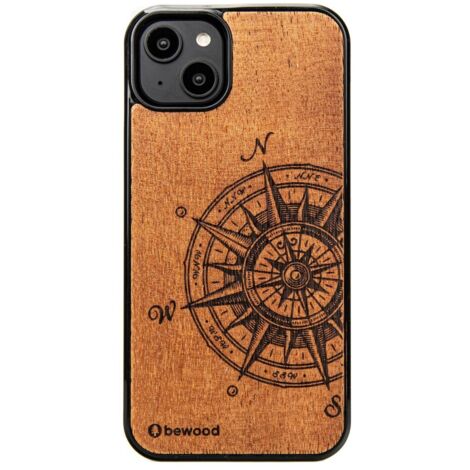 Custodia in legno Bewood per iPhone 14 Plus TRAVELER MERBAU (1/5)