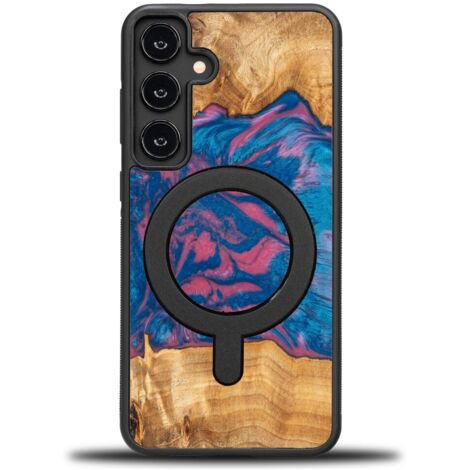 Custodia Bewood Unique per Samsung Galaxy S24 FE 5G - Neons - Vegas con MagSafe (1/4)
