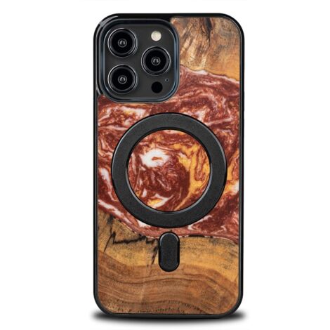 Custodia Bewood Unique per iPhone 14 Pro Max - Pianeti - Marte con MagSafe (1/5)