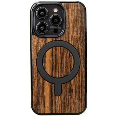 Custodia in legno Bewood per iPhone 15 Pro BOCOTE con MagSafe (1/3)
