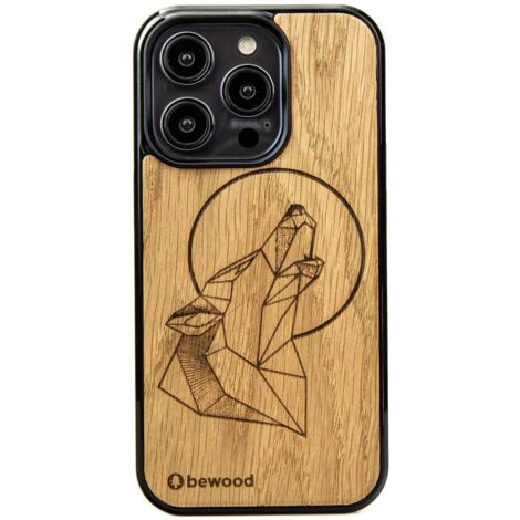 Custodia in legno Bewood per iPhone 15 Pro QUERCIA LUPO (1/5)