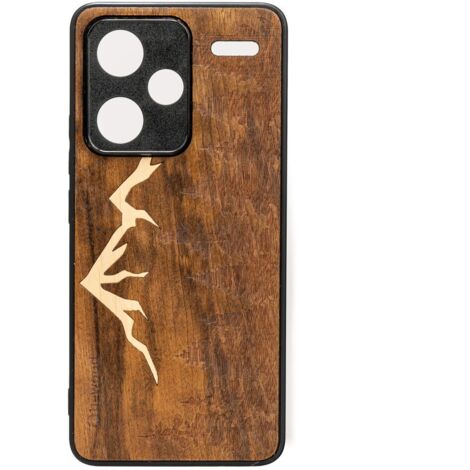Custodia in legno Bewood per Xiaomi Redmi Note 13 Pro Plus 5G MONTAGNE IMBUIA (1/2)