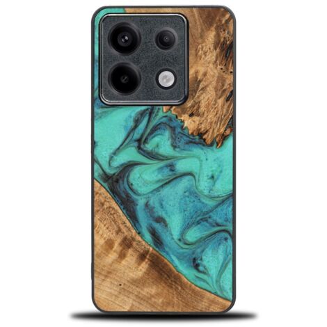 Custodia Bewood Unique per Xiaomi Redmi Note 13 5G - Turchese (1/3)