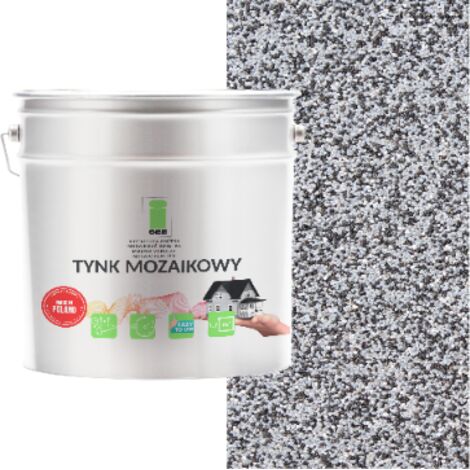 INTONACO MOSAICO RESINATO GRIGIO CLASSE 1 MOSAICO RESISTENTE AL GELO 7Kg PRODUTTORE