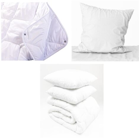 Piumino matrimoniale Easy Sleep 4 stagioni 160x200 cm. + 2 cuscini 50x60 cm. (1/5)