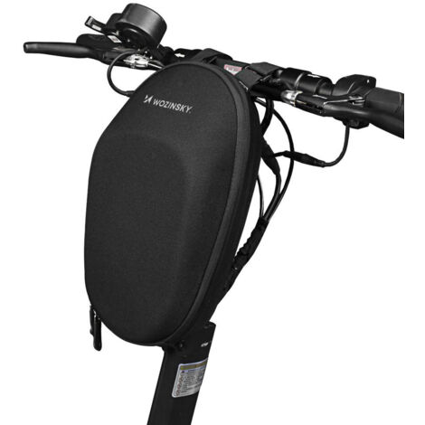 Borsa impermeabile per manubrio scooter Borsa scooter 4L Nero (1/5)