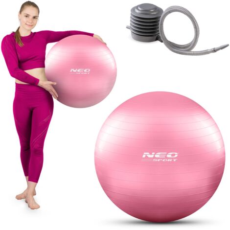 Palla da ginnastica 55 cm NS-950 rosa (1/5)