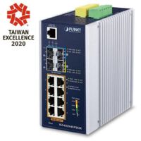 Planet IP30 DIN-rail industriale L3 8P, IGS-6325-8UP2S2X