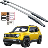 Barre portatutto JEEP RENEGADE SUV 2014- Alluminio Resistente Solido