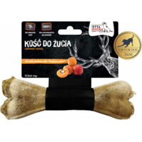 Ciotola ripiena di cervo, manzo e albicocca