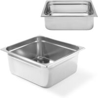 Contenitore GN 2/3, acciaio inox, Profi Line, altezza 150 mm - Hendi 801314