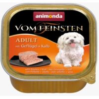 Animonda Vom Feinsten Classic - Pollame e Vitello, cibo umido per cani adulti, 150 g