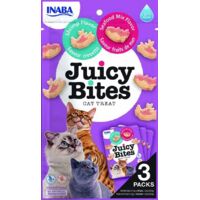 Inaba Juicy Bites - Snack per gatti con gamberetti e frutti di mare