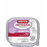 Animonda Integra Protect Diabetes - Cibo umido per gatti con manzo, 100 g