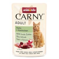Cibo umido per gatti Animonda Carny - Pollo e Coniglio 85 g