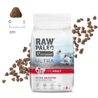 Cibo secco VetExpert Raw Paleo Ultra Mini con manzo per cani adulti di taglia piccola 2kg