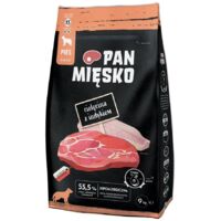 Pan Mięsko Cibo per cani Vitello con tacchino Crispy XS 9kg