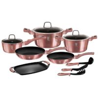 I-ROSE BERLINGER HAUS BH-6044 SET DI PENTOLE DA 12 PEZZI